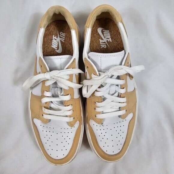 Nike Air Jordan 1 Elevate Low Sneakers In White Onyx - Size 11 - Picture 2 of 9